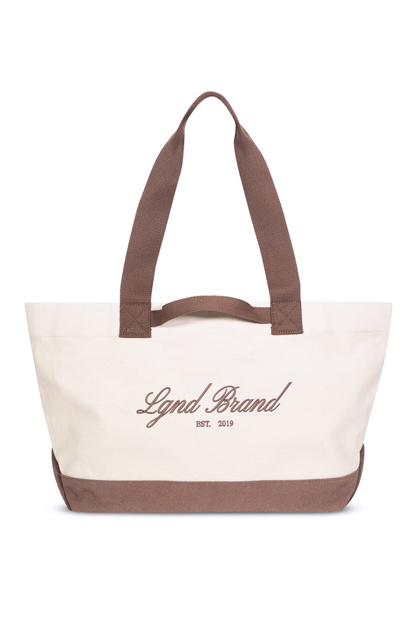 New Canvas Tote Bag Duo_Coffee