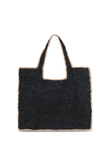 Black Raffia_Tote Bag  Duo