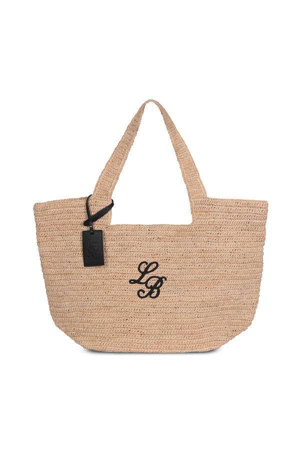 Raffia Basket Tote Bag XL