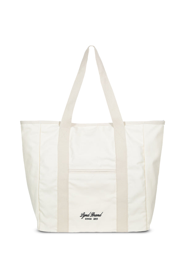 New Canvas Strap Tote Bag_Light Yellow