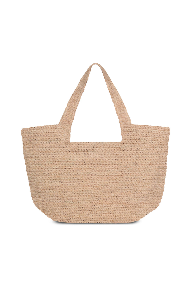 Raffia Basket Tote Bag XL