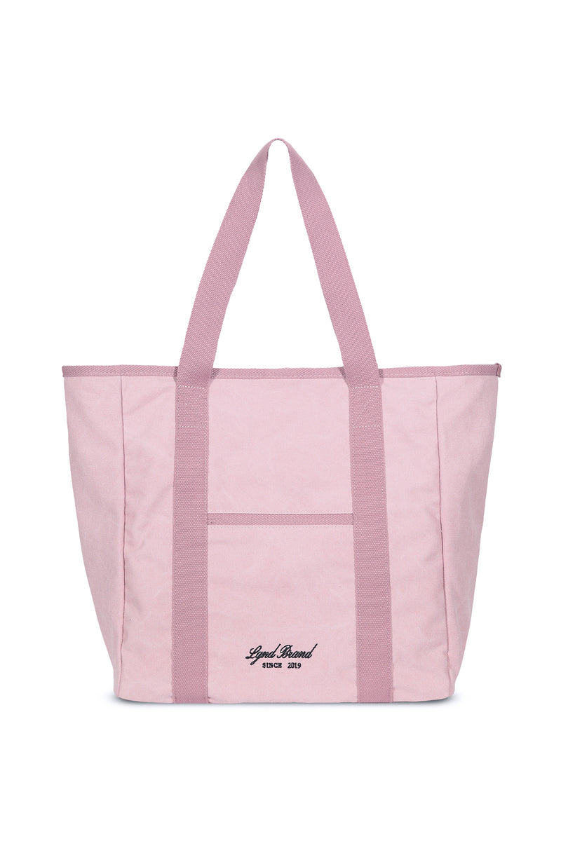 New Canvas Strap Tote Bag_Pink