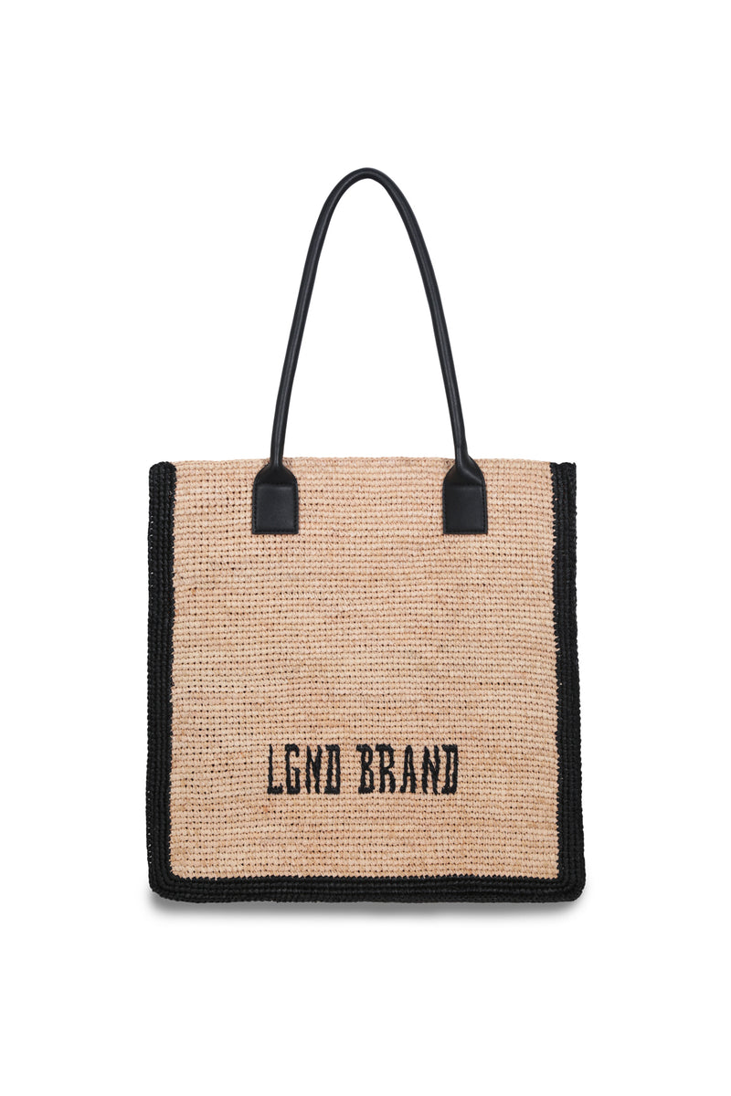 Raffia_ LGND Brand Tote Bag