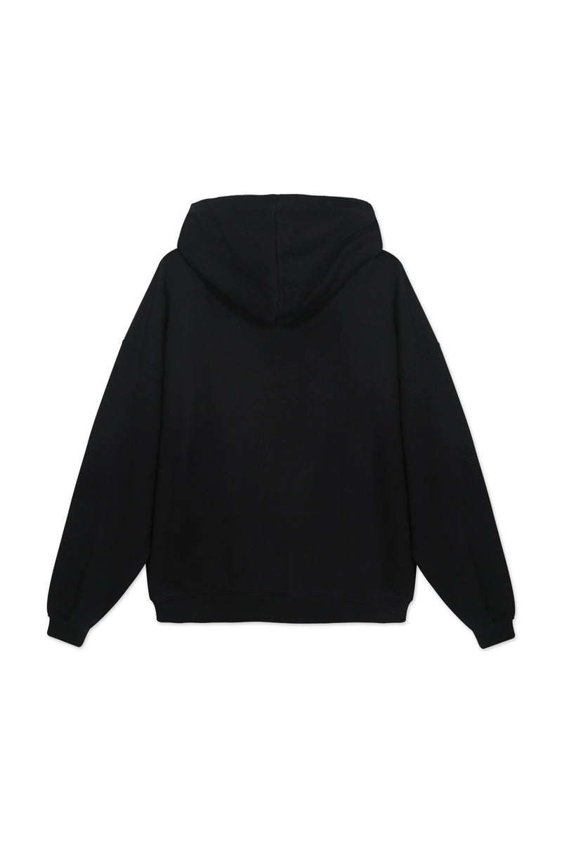 Sweatshirt_ Black & White Hoodie LGND Sport Club