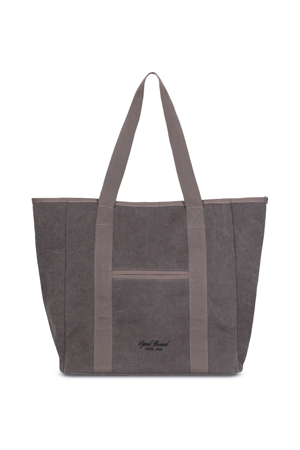 New Canvas Strap Tote Bag_Coffee