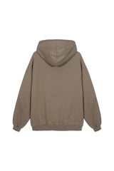 Sweatshirt_ Taupe & Black Hoodie LGND Sport Club