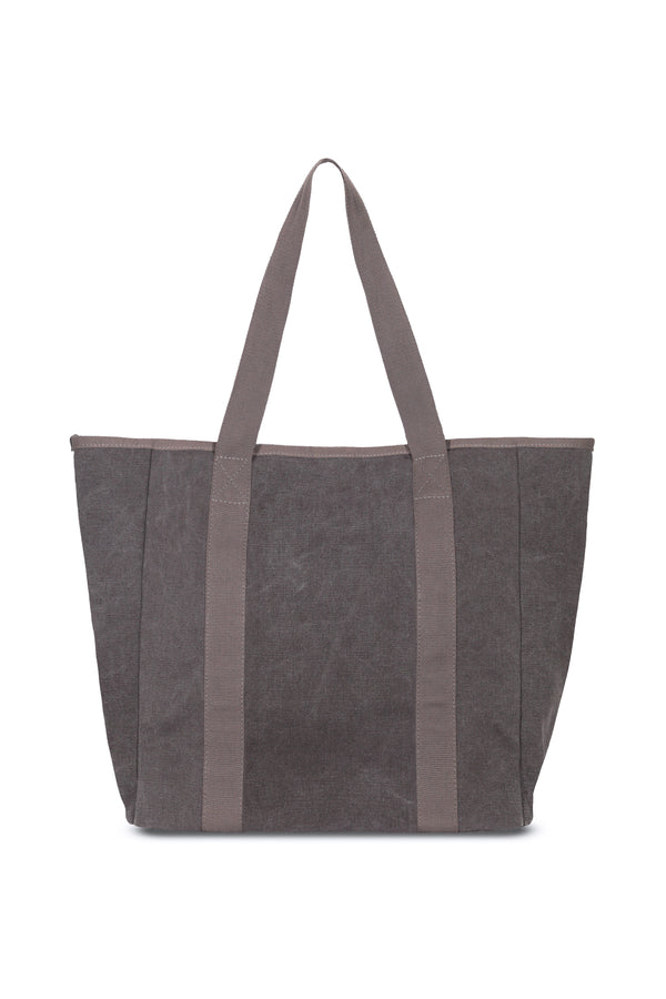 New Canvas Strap Tote Bag_Coffe