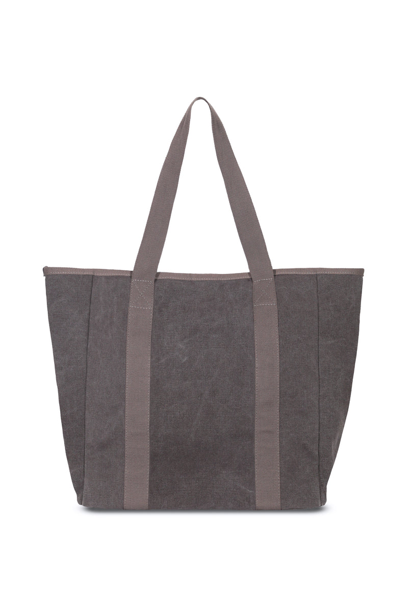 New Canvas Strap Tote Bag_Coffe