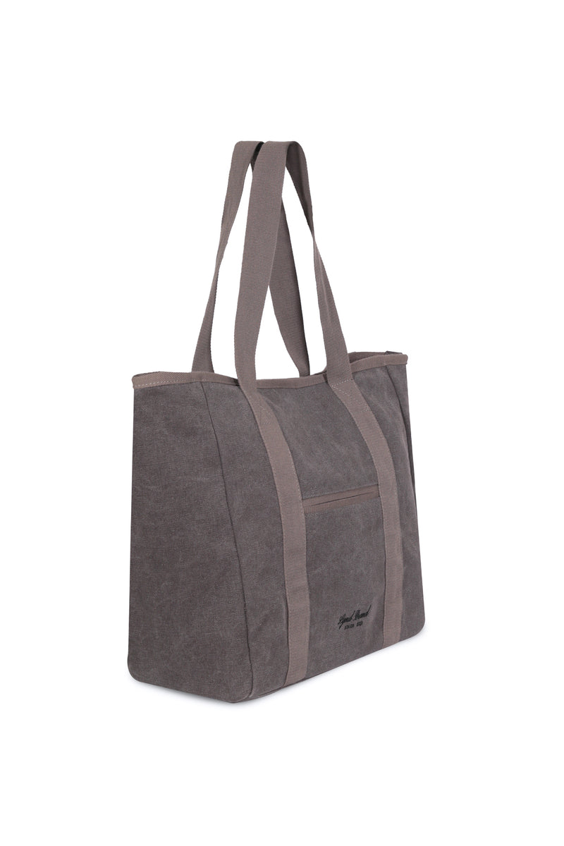 New Canvas Strap Tote Bag_Coffe
