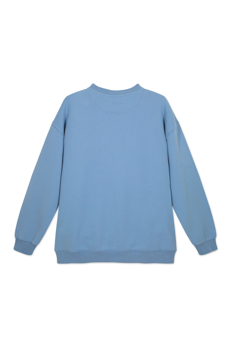 Sweatshirt_ Light Blue Crewneck LB Insignia