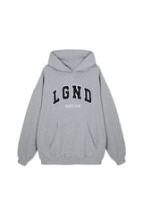 Sweatshirt_ Gray & Black Hoodie LGND Sport Club