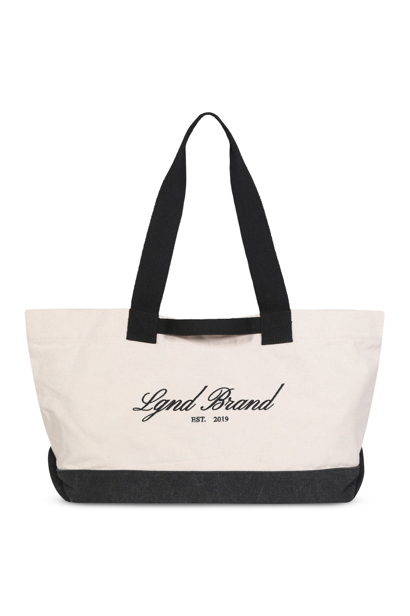 New Canvas Tote Bag Duo_Black