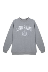 Sweatshirt_ Gray Crewneck LB Insignia