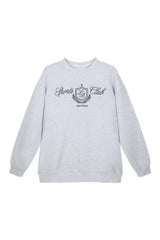 Sweatshirt_ Light Gray Crewneck Sport Club