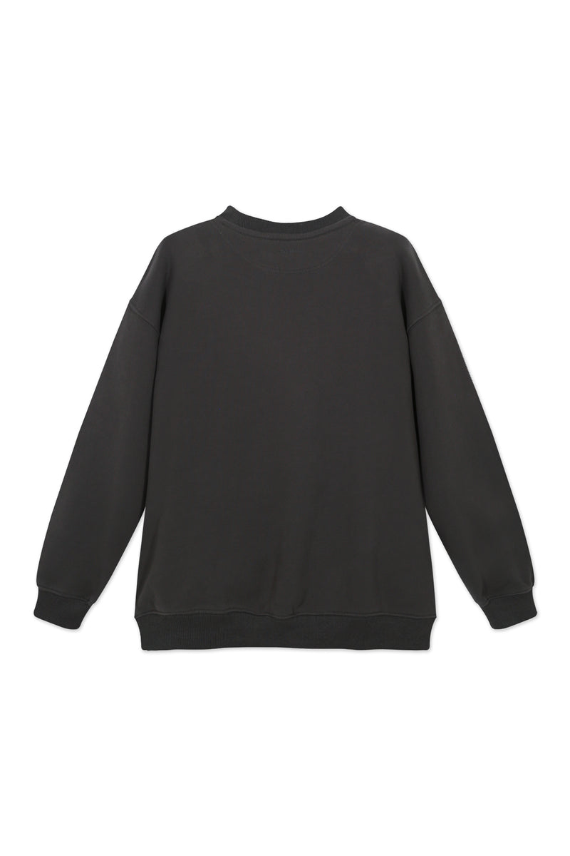 Sweatshirt_ Charcoal Crewneck Sport Club