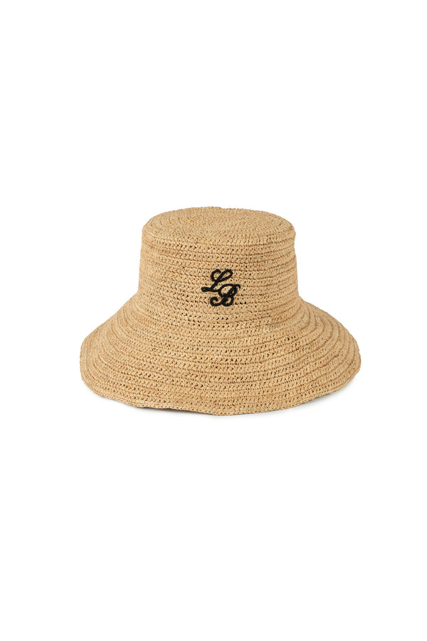 Raffia_Bucket Hat LB