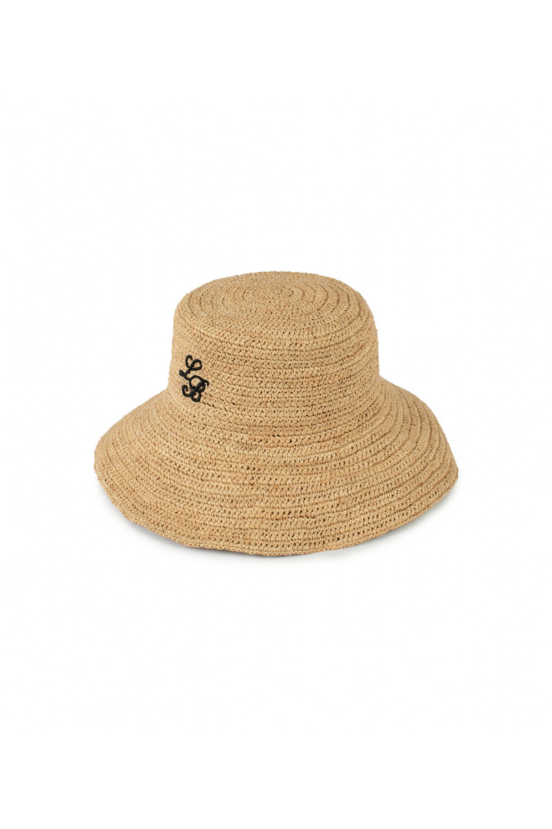 Raffia_Bucket Hat LB