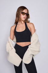 Halter_ Bra Black