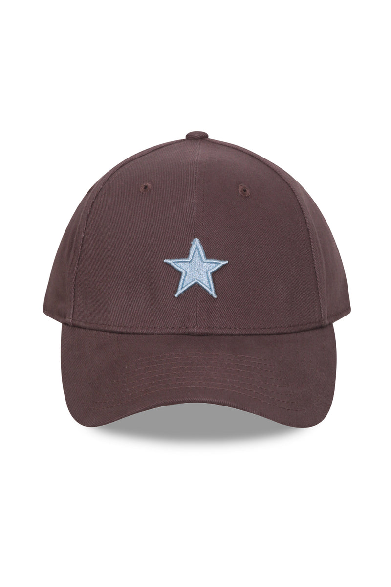 Brown_Light Blue Star