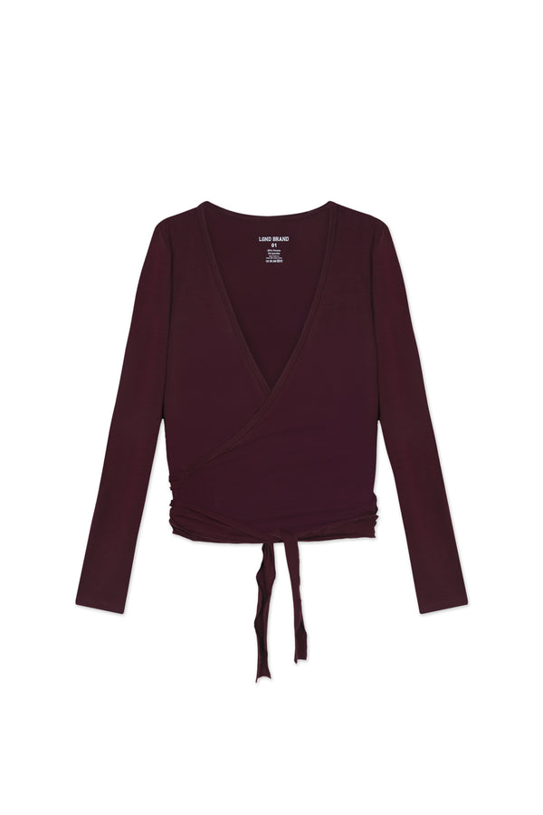 Ballarina_Top Burgundy
