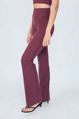 Straight Leg_Legging Burgundy