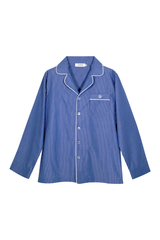 Pijama_Striped Navy Pants Set