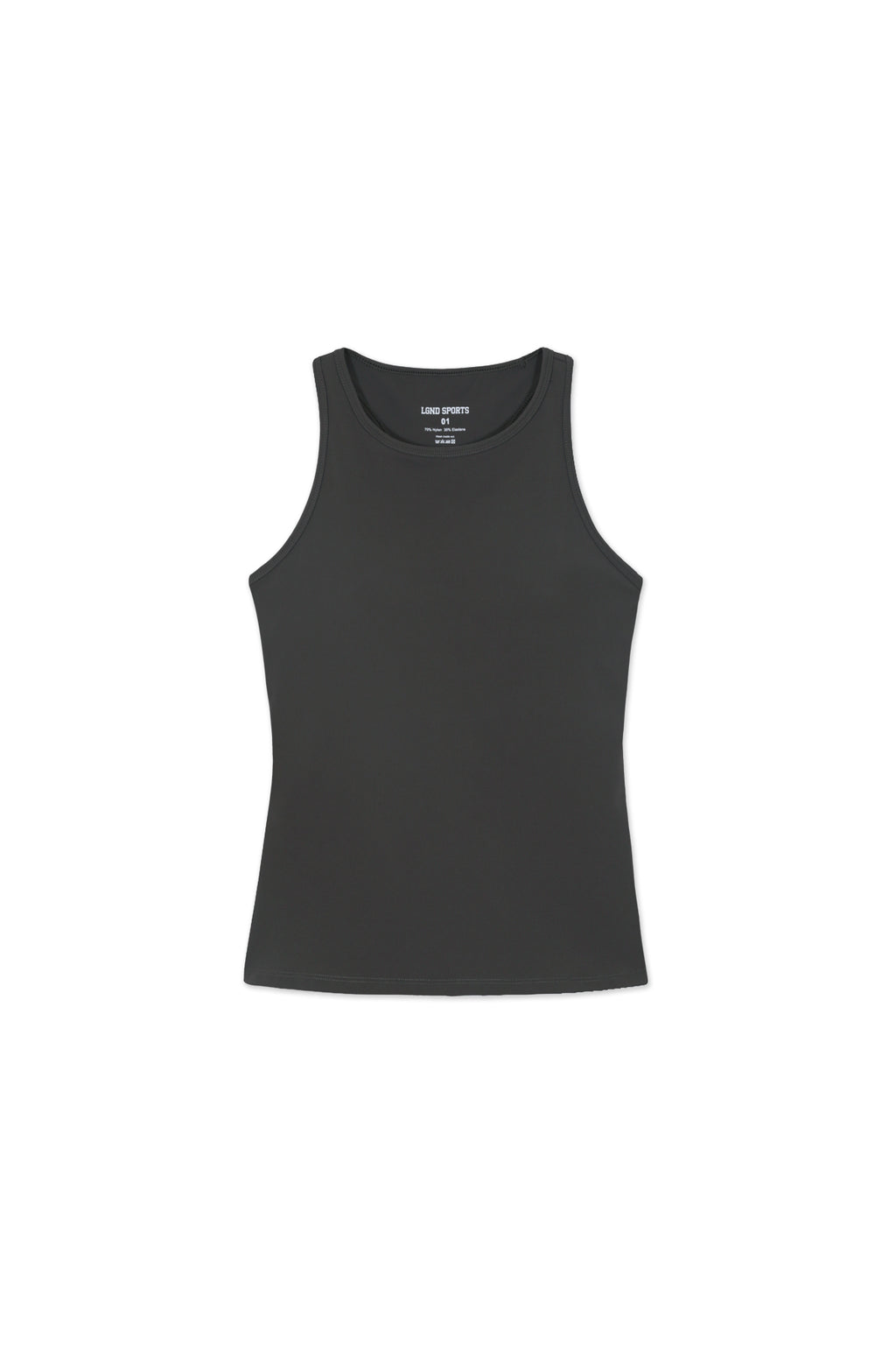 Collar_Top Charcoal