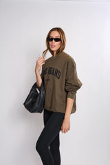 Sweatshirt_Green Crewneck LGND BRAND Sport
