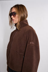 Sherpa_Jacket Coffee Espresso