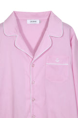 Pijama_Striped Pink Sweatpant Set