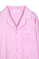 Pijama_Striped Pink Short Set