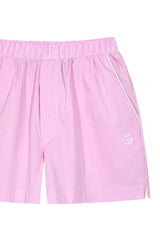 Pijama_Striped Pink Short Set