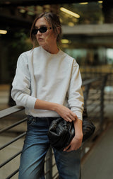 Sweatshirt_Light Gray Crewneck LB