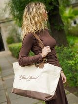New Canvas Tote Bag Duo_Coffee