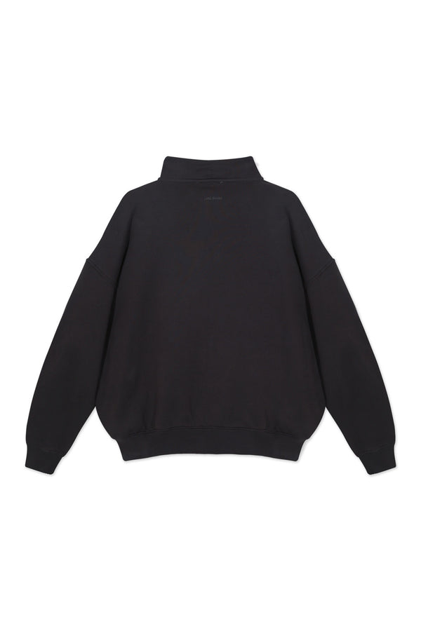Sweatshirt_Charcoal_Mock Neck LGND Brand