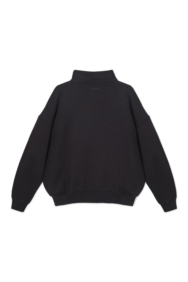 Sweatshirt_Charcoal_Mock Neck LGND Brand