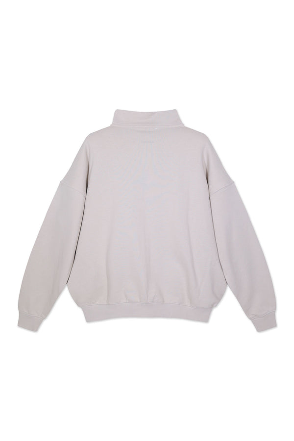 Sweatshirt_Sand_Mock Neck LGND Brand