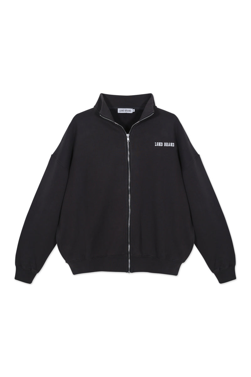 Sweatshirt_Charcoal_Mock Neck LGND Brand