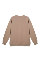 Sweatshirt_ Beige Crewneck LB Insignia