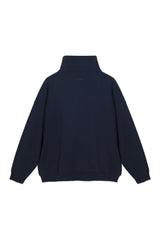 Sweatshirt_Navy_Mock Neck LB