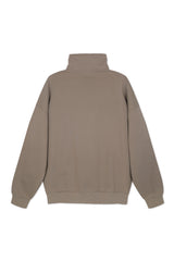 Sweatshirt_Taupe Mock Neck Charcoal LGND BRAND
