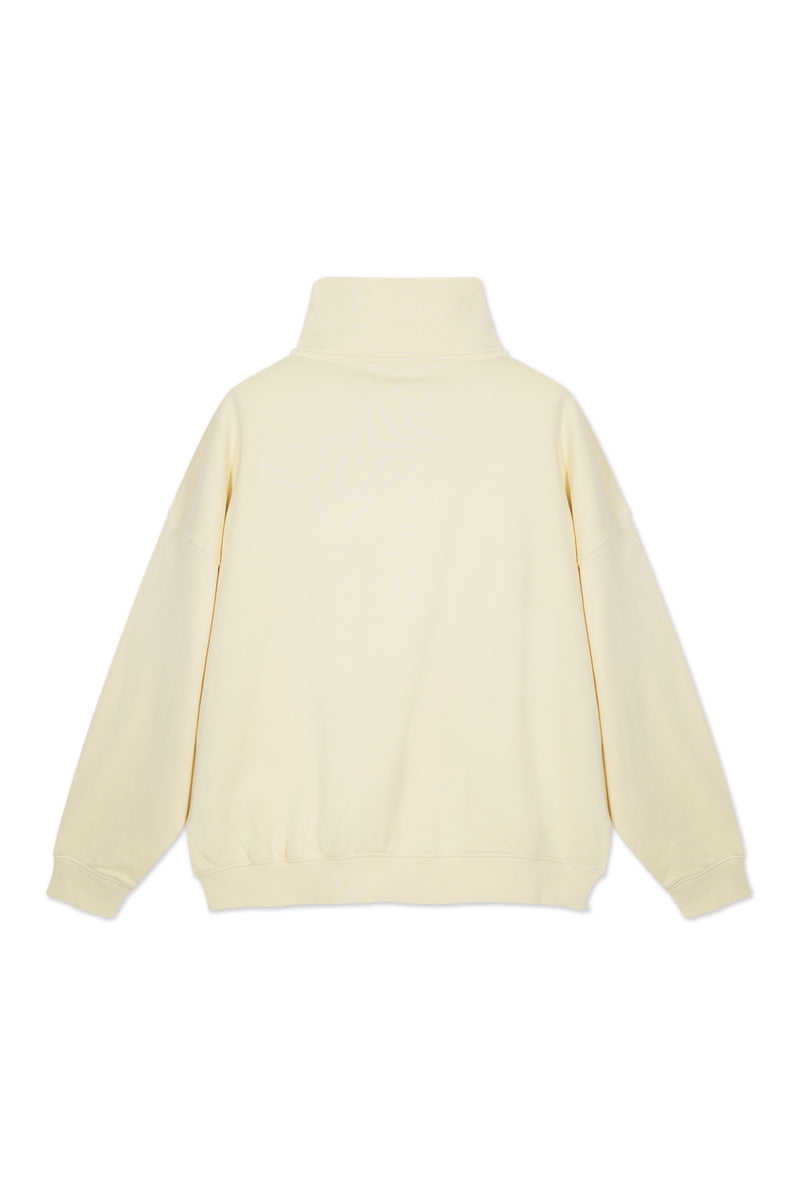 Sweatshirt_Yellow_Mock Neck LB