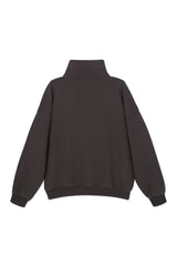 Sweatshirt_Coffee Half Zipper Mock Neck LGND BRAND