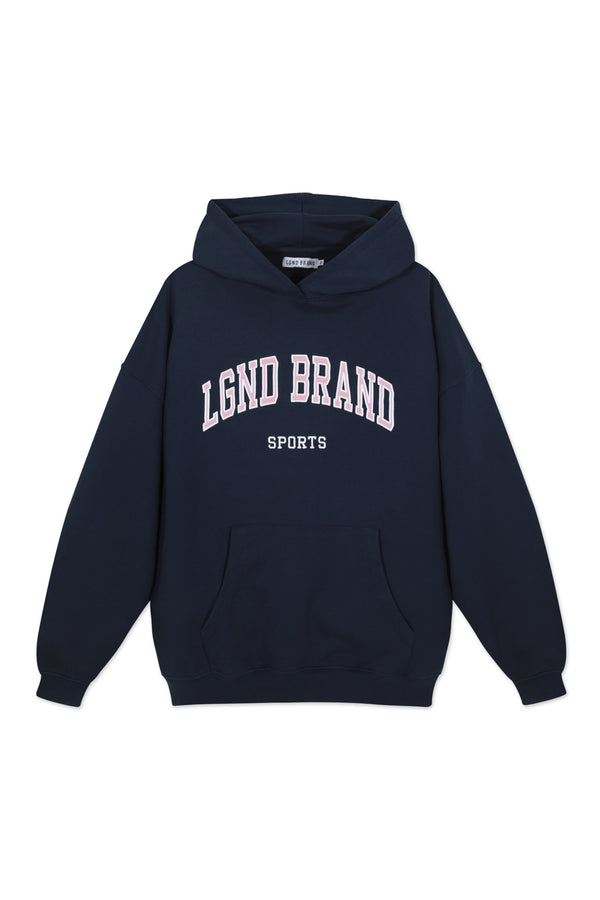 Sweatshirt_Navy Hoodie LGND BRAND