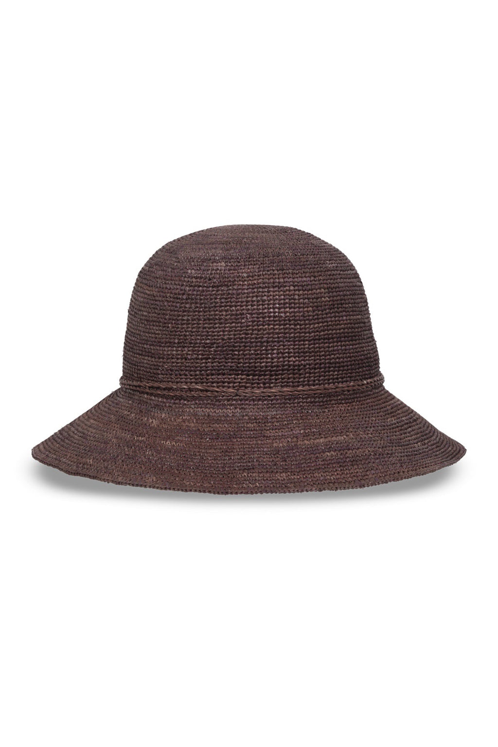New Brown Raffia_Bucket Hat