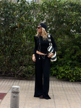 Rib Long T-Shirt_Black