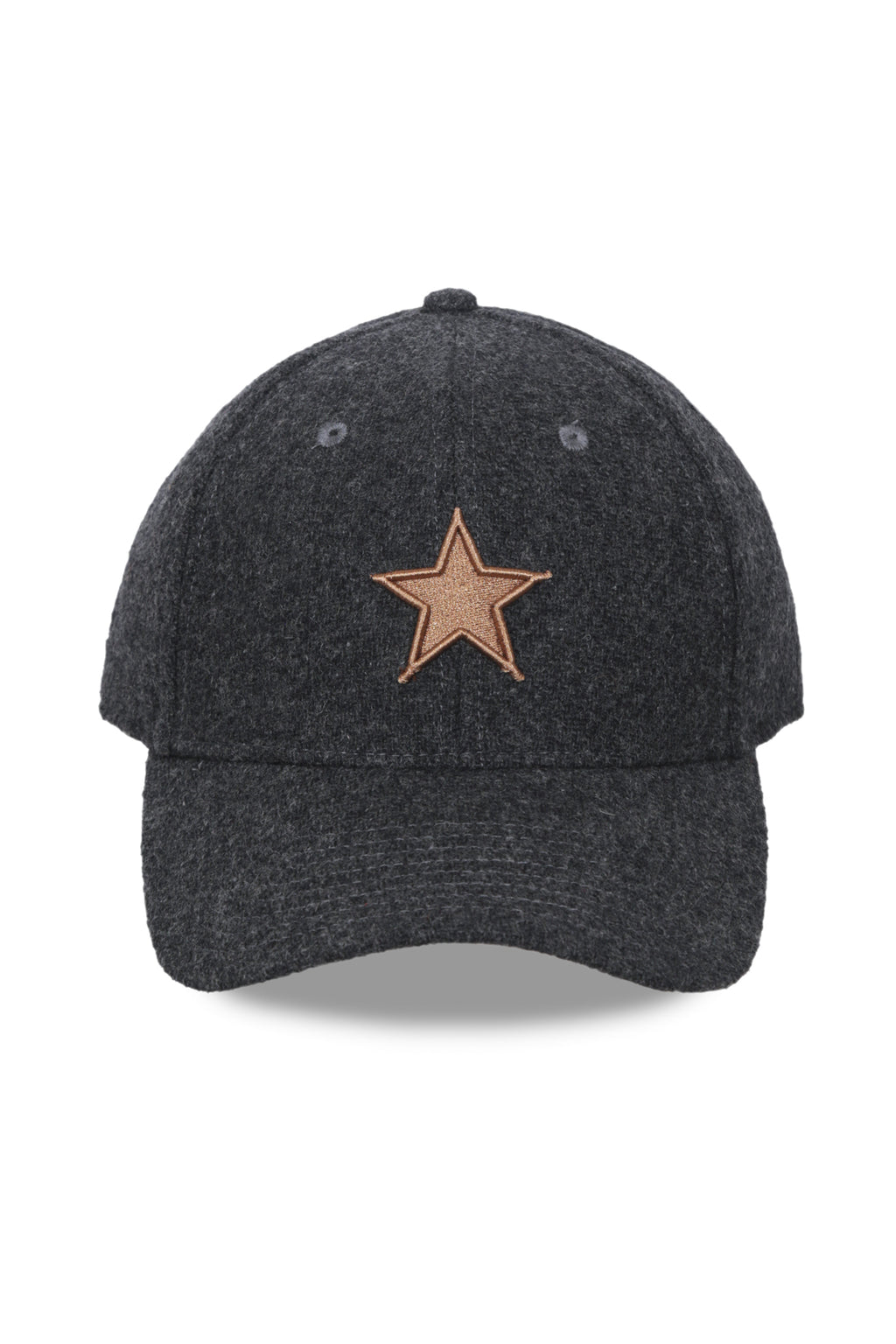 Dark Gray Wool_Gold Star