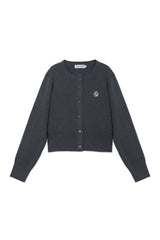Knit Cardigan_Charcoal