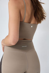 Straight Leg_Legging Taupe