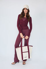 Ballarina_Top Burgundy